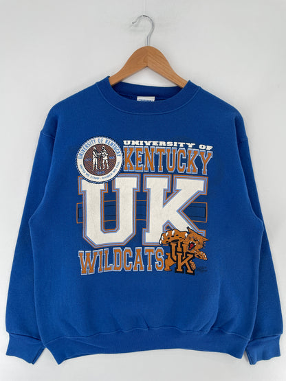 90's UNIVERSITY OF KENTUCKY Made in USA Size M Vintage College Sweat-Shirt / E7146S