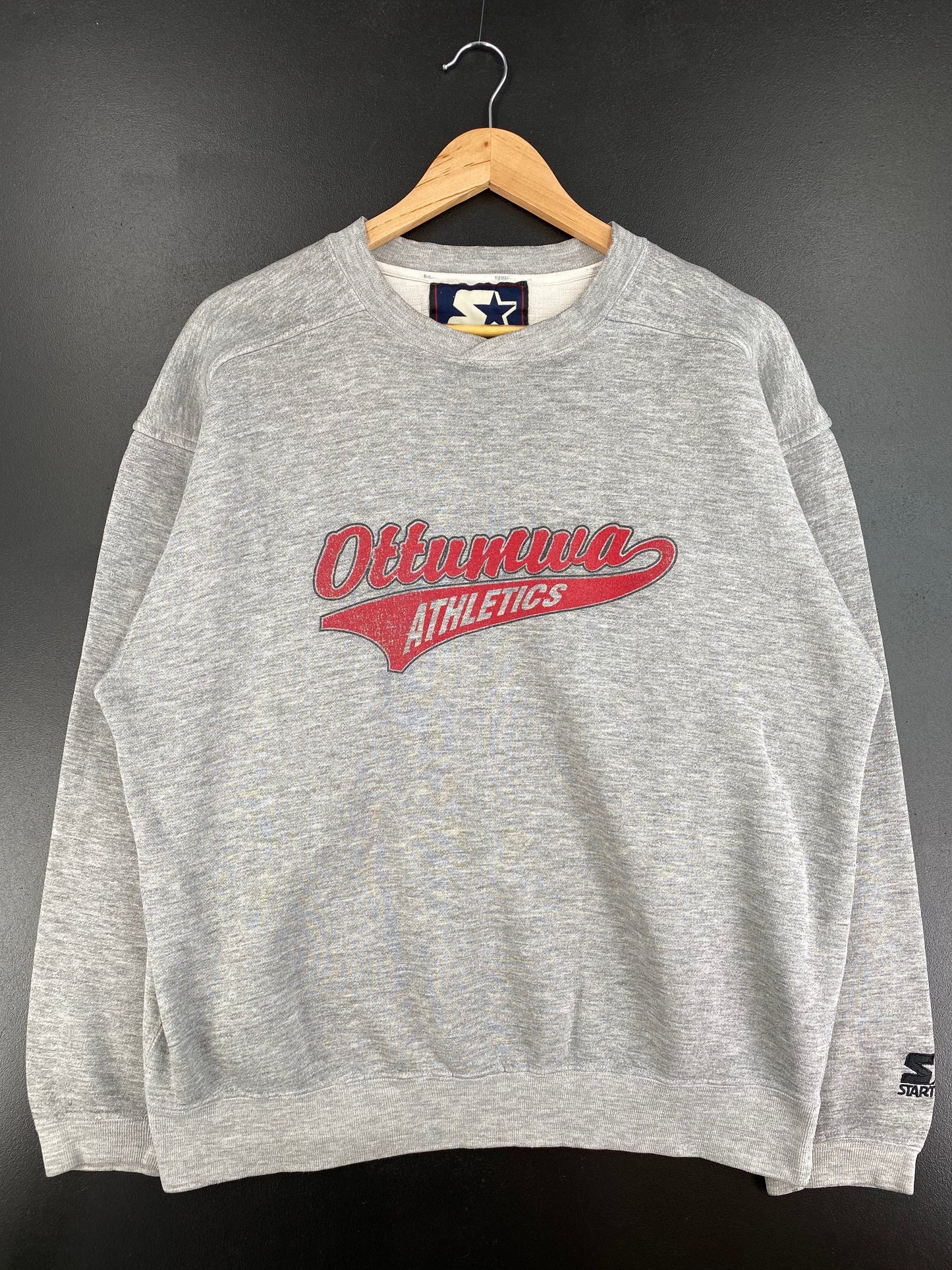 90's STARTER x OTTUMWA ATHLETICS Size M Vintage High School Sweat-shirt / G3822S
