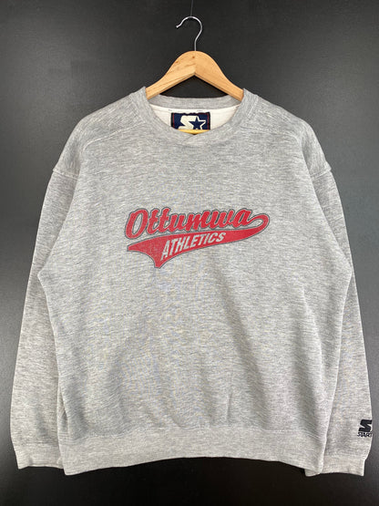 90's STARTER x OTTUMWA ATHLETICS Size M Vintage High School Sweat-shirt / G3822S