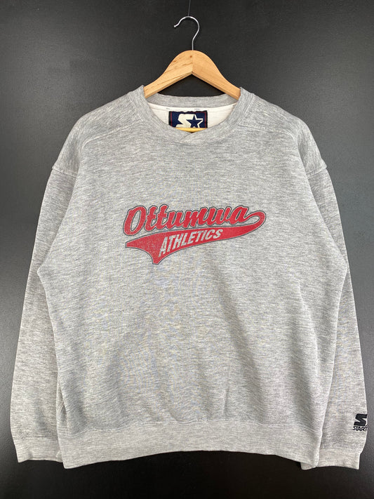 90's STARTER x OTTUMWA ATHLETICS Size M Vintage High School Sweat-shirt / G3822S