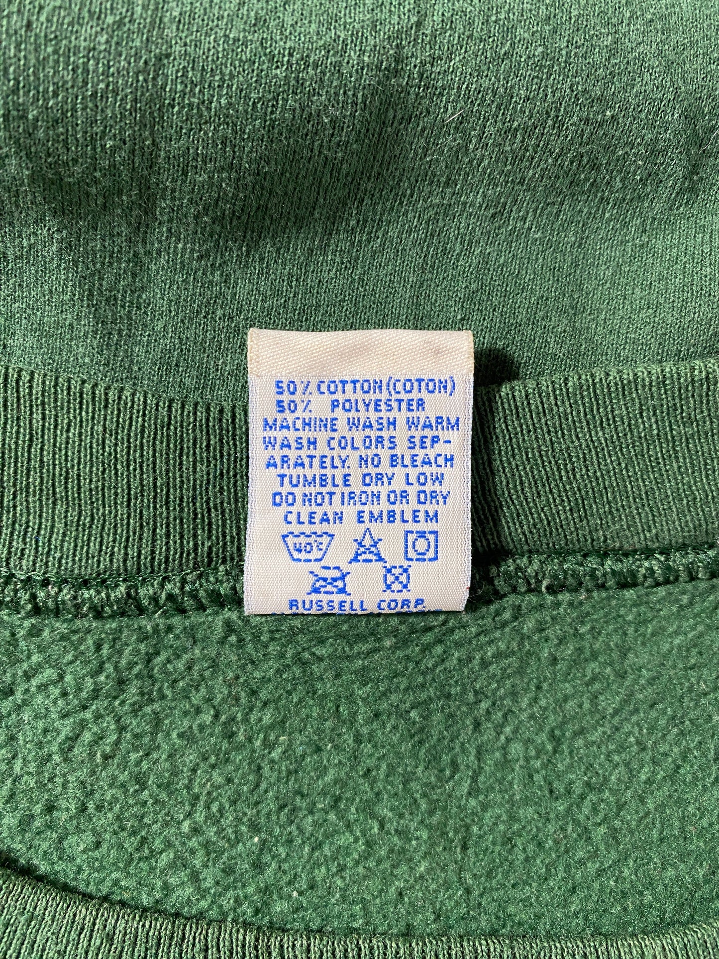 90's RUSSELL x GREEN BAY PACKERS Made in USA Size XXL Vintage NFL Sweat-Shirt / F4740S