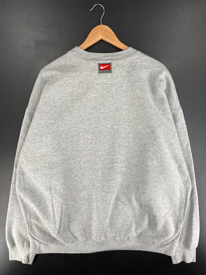 00' NIKE GEORGETOWN Size XXL Vintage College Sweat-Shirt / E9382S