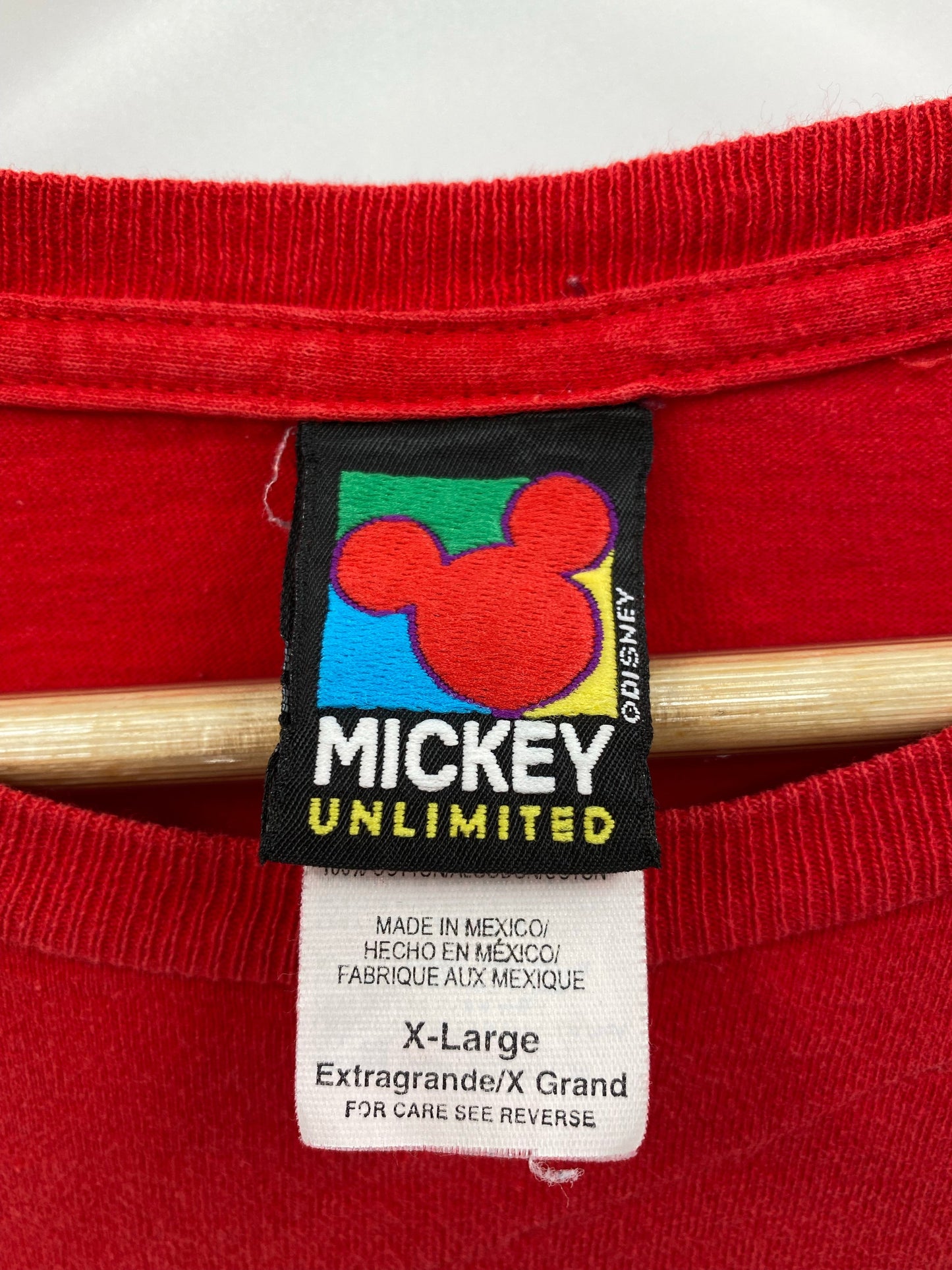 (XL) 90's DISNEY MICKEY AND GOOFY Vintage T-Shirts / A0850T