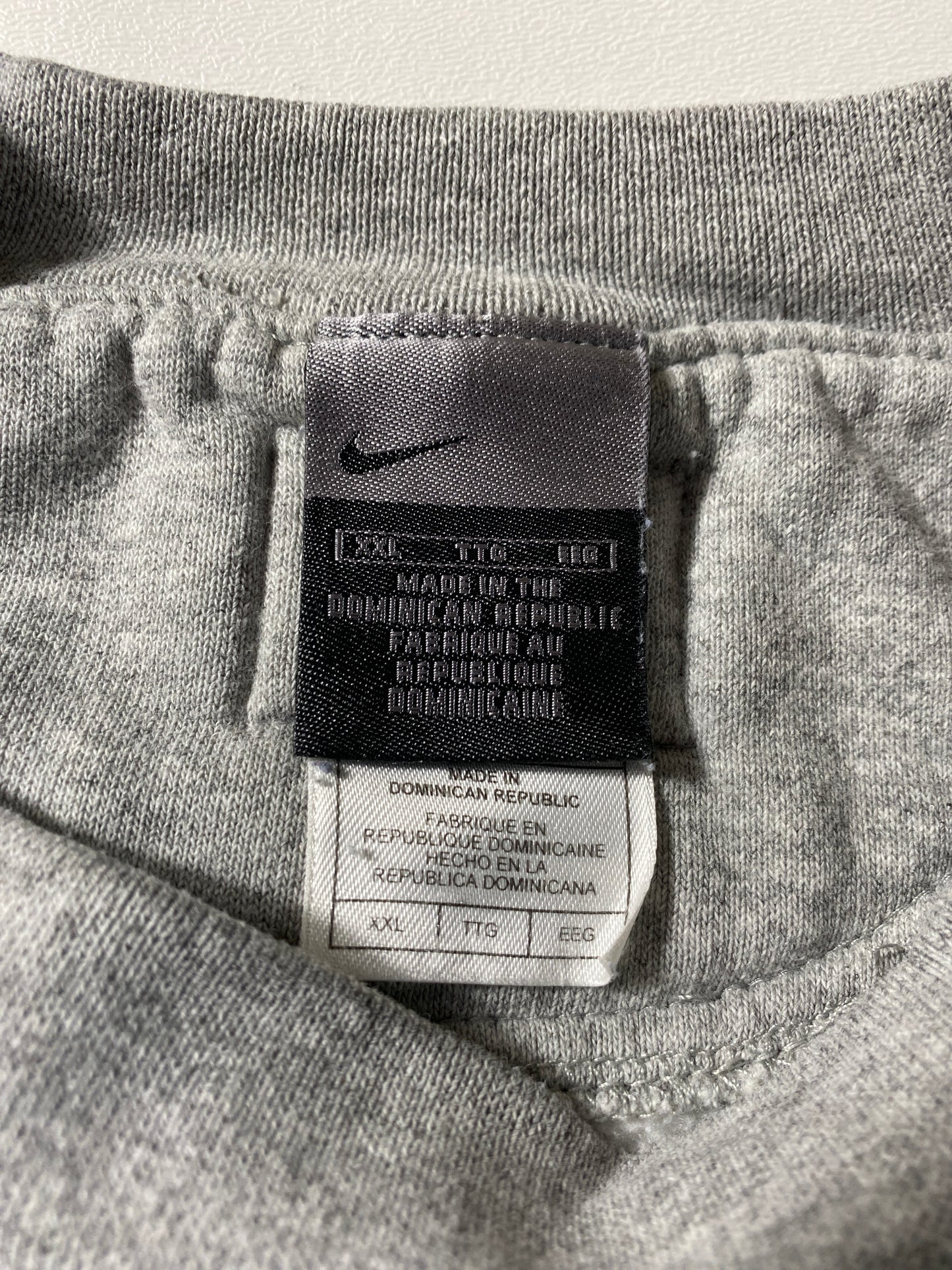 00' NIKE GEORGETOWN Size XXL Vintage College Sweat-Shirt / E9382S