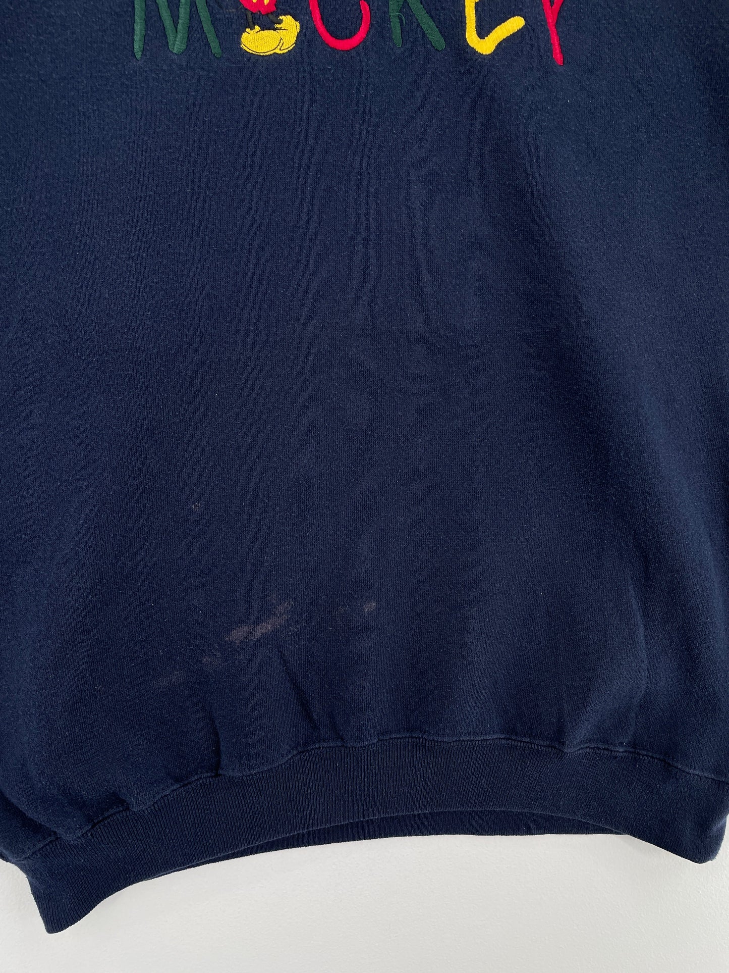 90's DISNEY MICKEY Made in USA Size M Vintage Sweat-shirt / G6024S