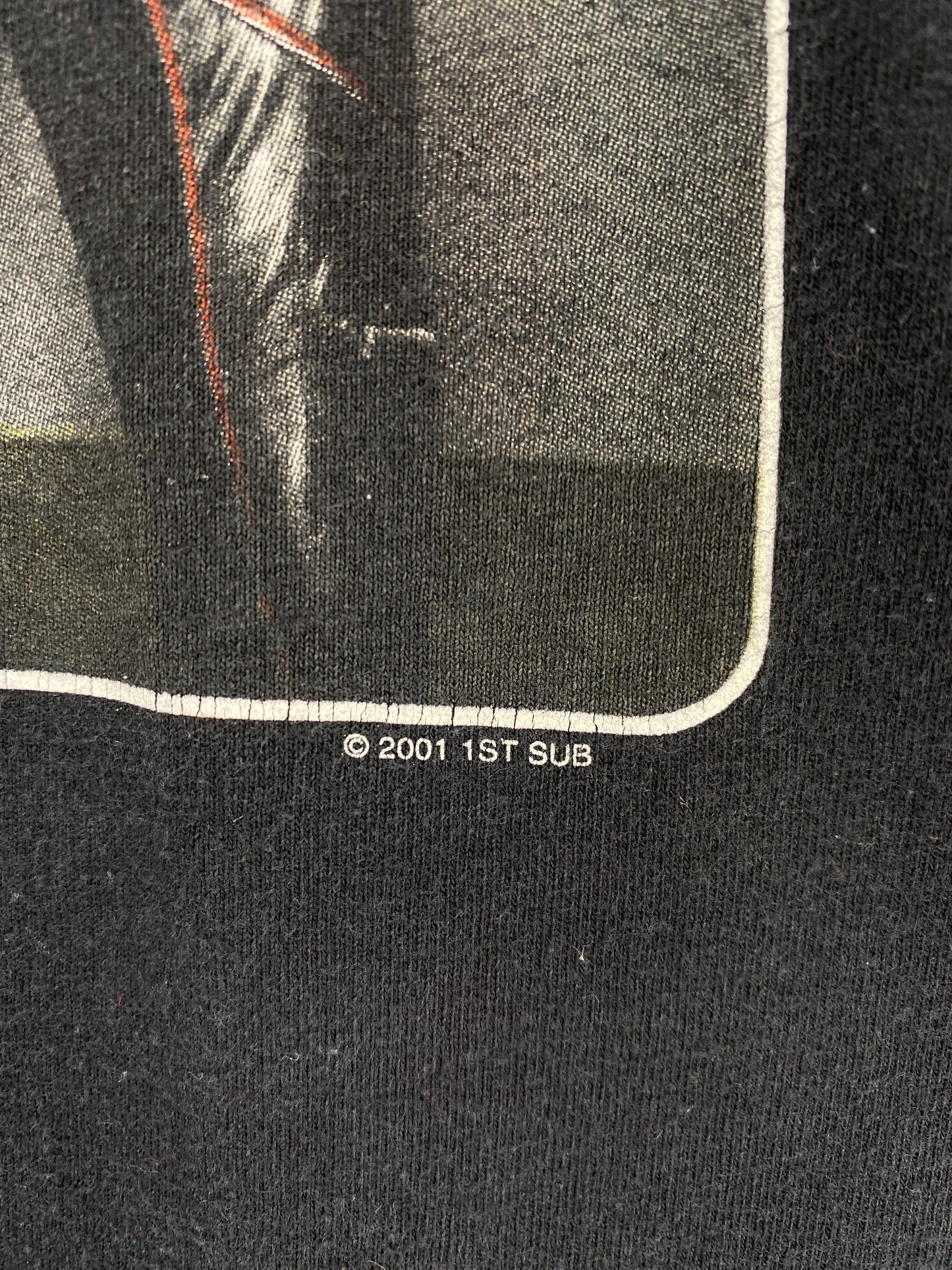 2001 NSYNC POPODYSSEY TOUR Size L Vintage Music T-Shirt / E8109T