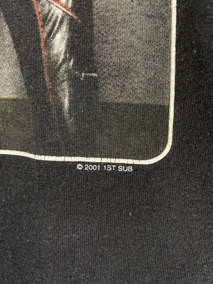 2001 NSYNC POPODYSSEY TOUR Size L Vintage Music T-Shirt / E8109T