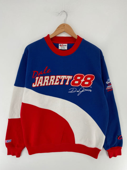 .Vintage DALE JARRETT Size M Vintage Racing Sweat-shirt / F3740S
