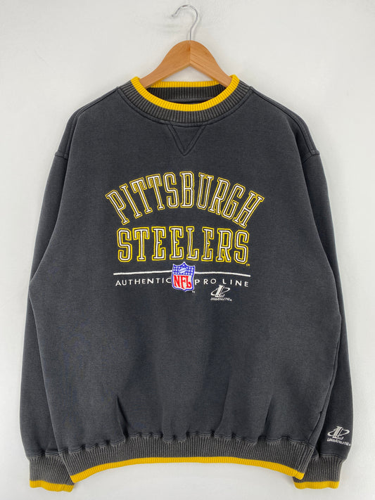 Vintage PITTSBURGH STEELERS  Size XL NFL Sweat-Shirt / E9585S