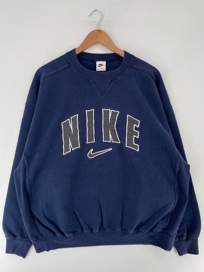90's NIKE Size XL Vintage Sweat-Shirt / E7903S