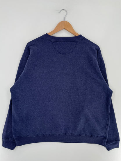 90’s NOTRE DAME Size L Vintage College Sweat-Shirt / F900S