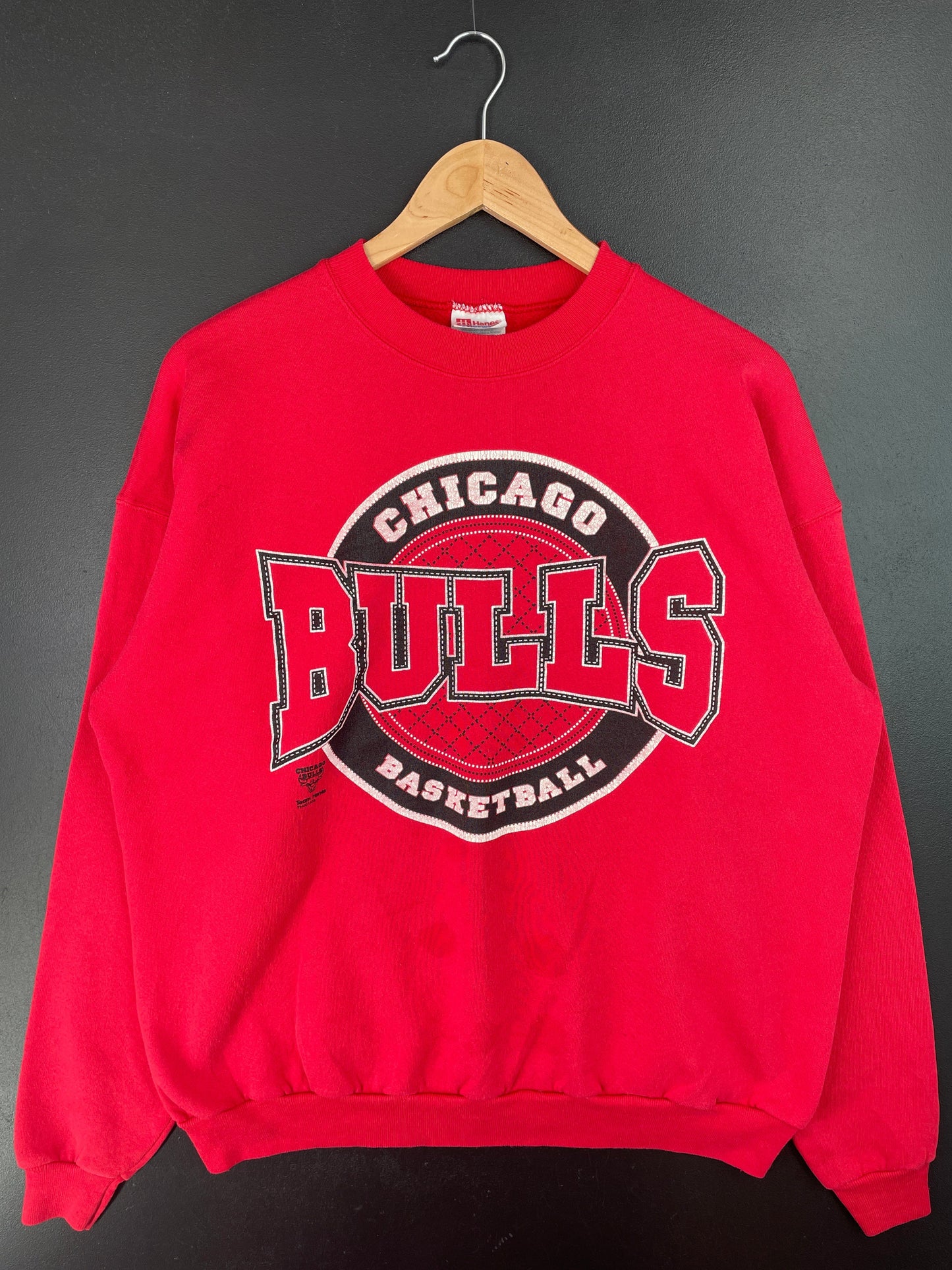 90's CHICAGO BULLS Size XL Vintage NBA Sweat-Shirt / F3456S