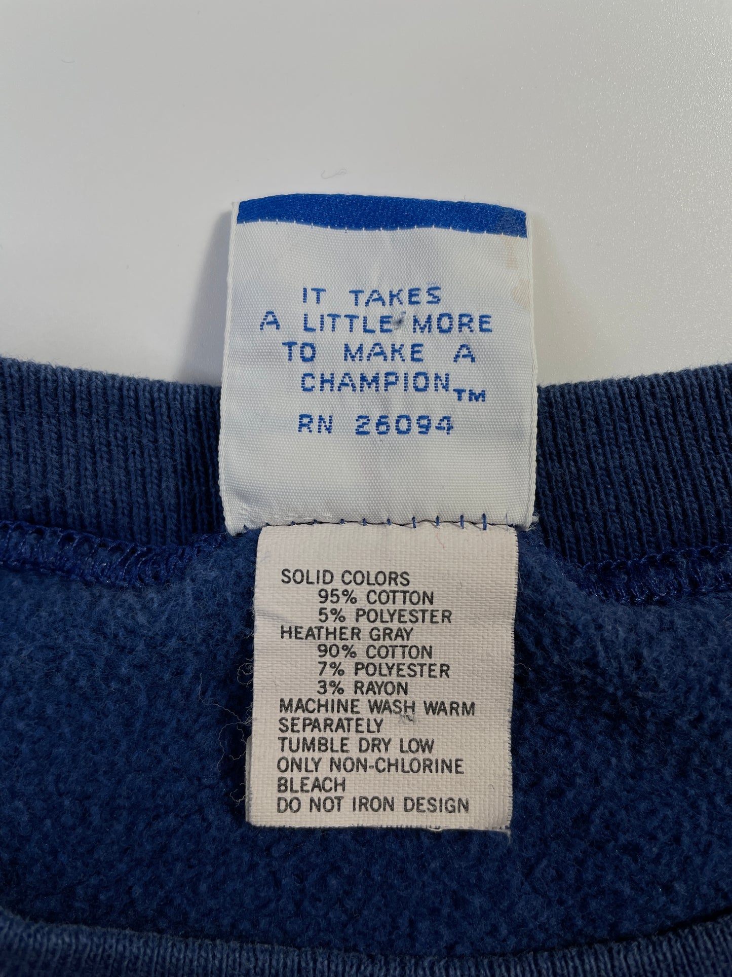 90's CHAMPION x DUKE Made in USA Size M Vintage College Sweat-shirt / E7695S