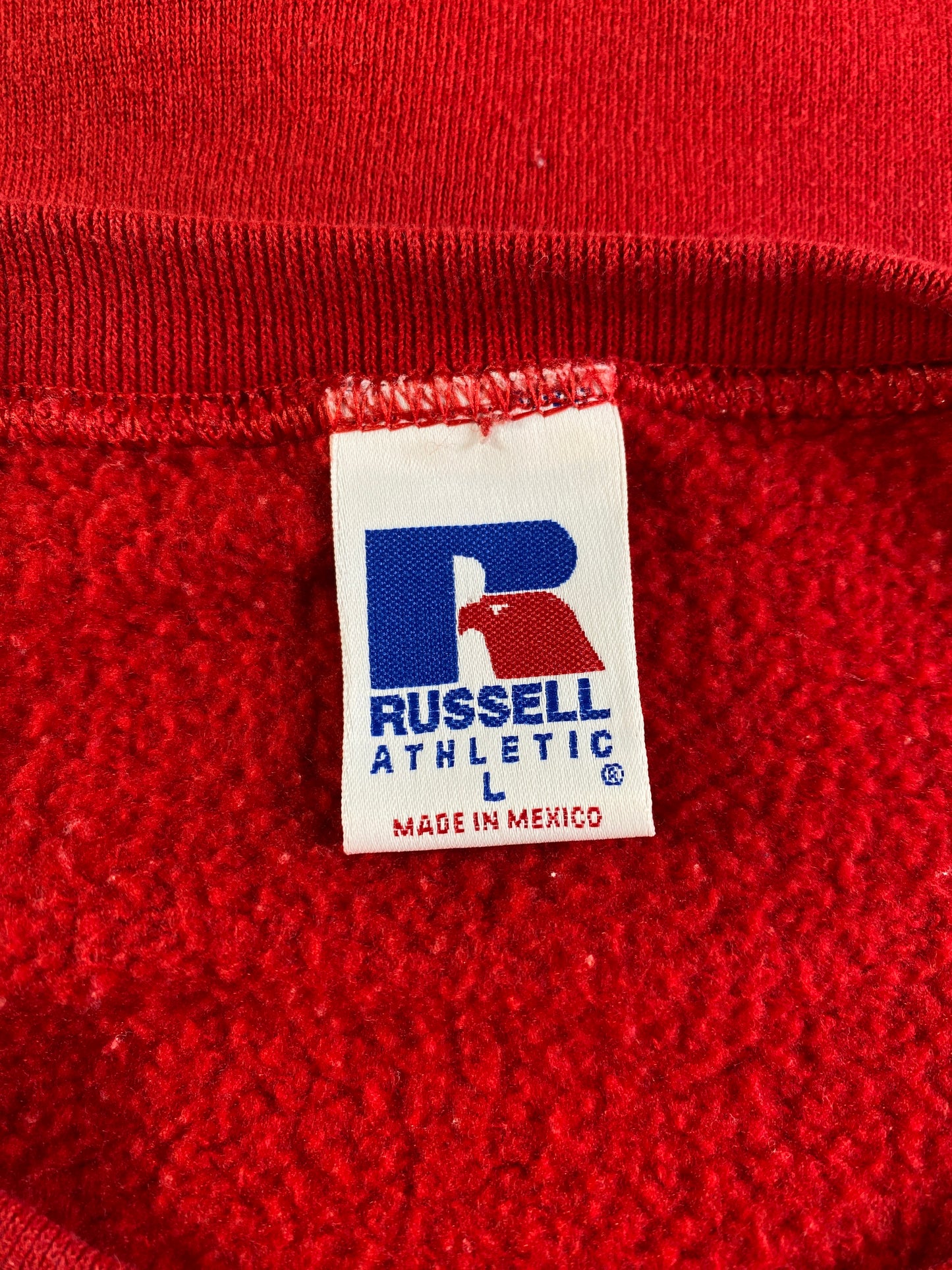 00' RUSSELL x OLE MISS Size L Vintage College Sweat-shirt / E7480S