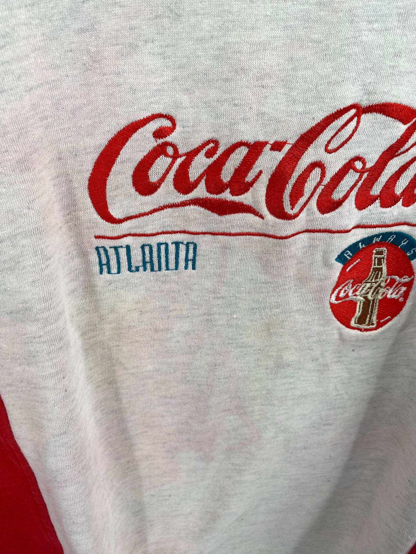 1994 COCA-COLA ATLANTA Size No Tag (Approx.L) Vintage Sweat-Shirt / G3736S