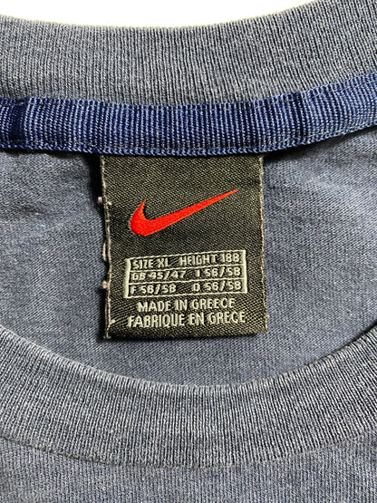 00' NIKE MINI SWOOSH Size XL Vintage T-Shirt / E9404T