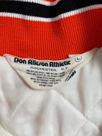 80’s PREP WESTLING Size L Vintage Padded Nylon Jacket / G3925N