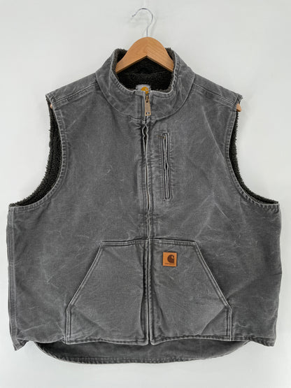 Vintage CARHARTT Size XL Duck Vest / E7551J