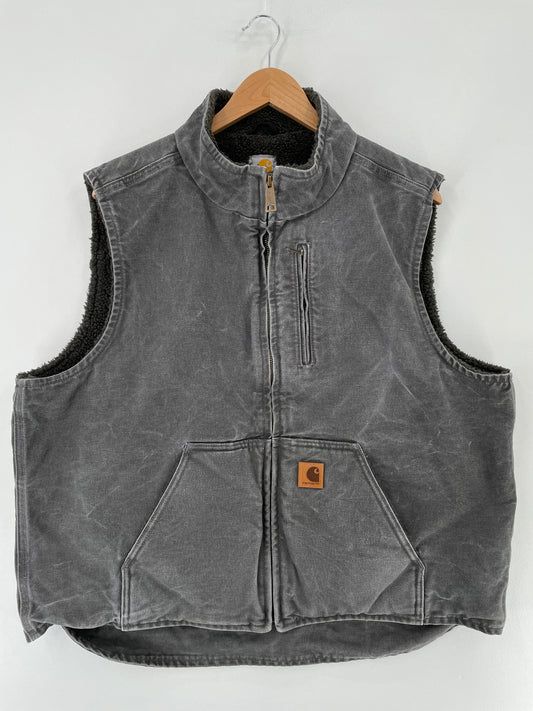 Vintage CARHARTT Size XL Duck Vest / E7551J