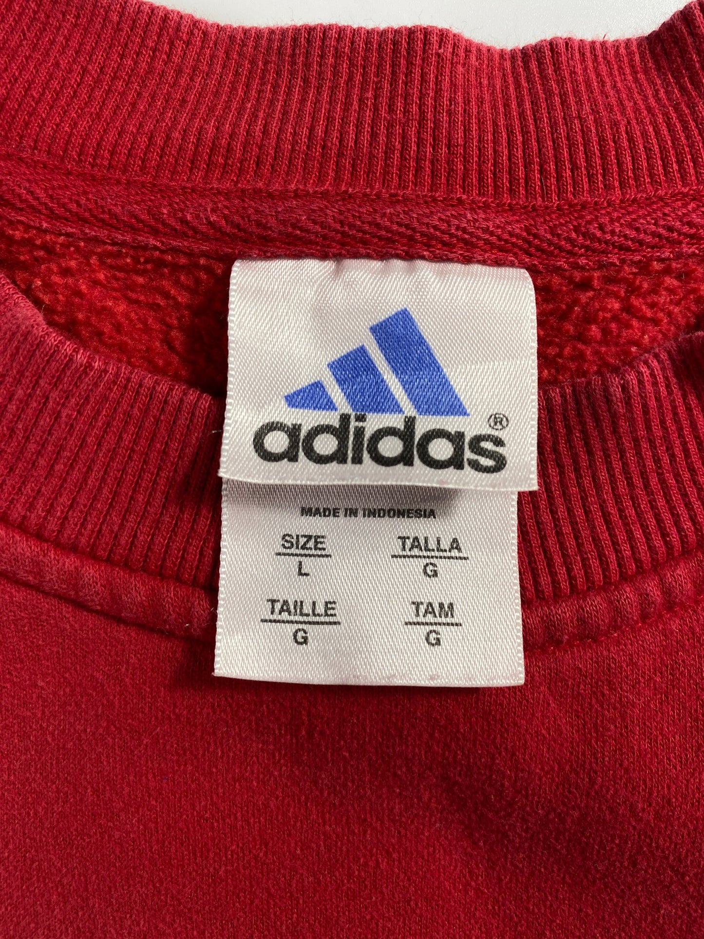 00’ ADIDAS Size L Vintage Sweat-shirt / G6625S