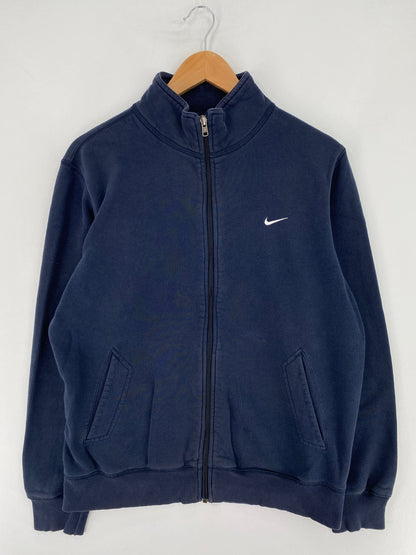 Vintage NIKE MINI SWOOSH Size M Vintage Zip Up Sweat-shirt / F8201S