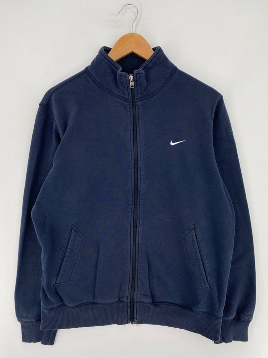 Vintage NIKE MINI SWOOSH Size M Vintage Zip Up Sweat-shirt / F8201S