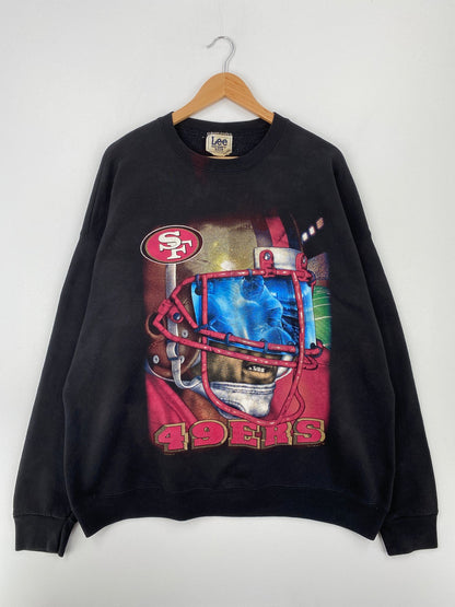 1997 SAN FRANCISCO 49ERS Made in USA Size XXL Vintage Sweat-shirt / E9674S