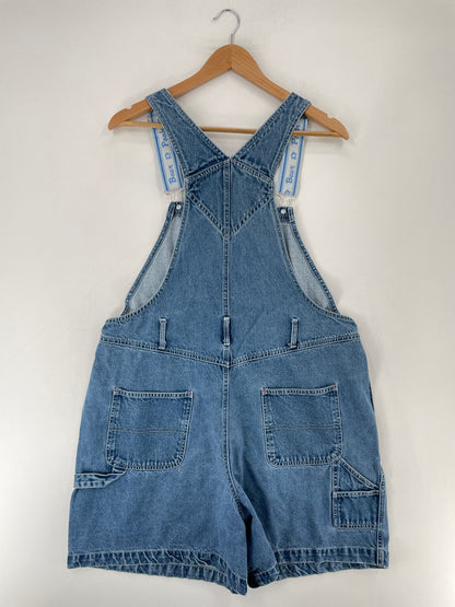 00' DISNEY WINNIE THE POOH Size XL Vintage Denim Overall / E7849P