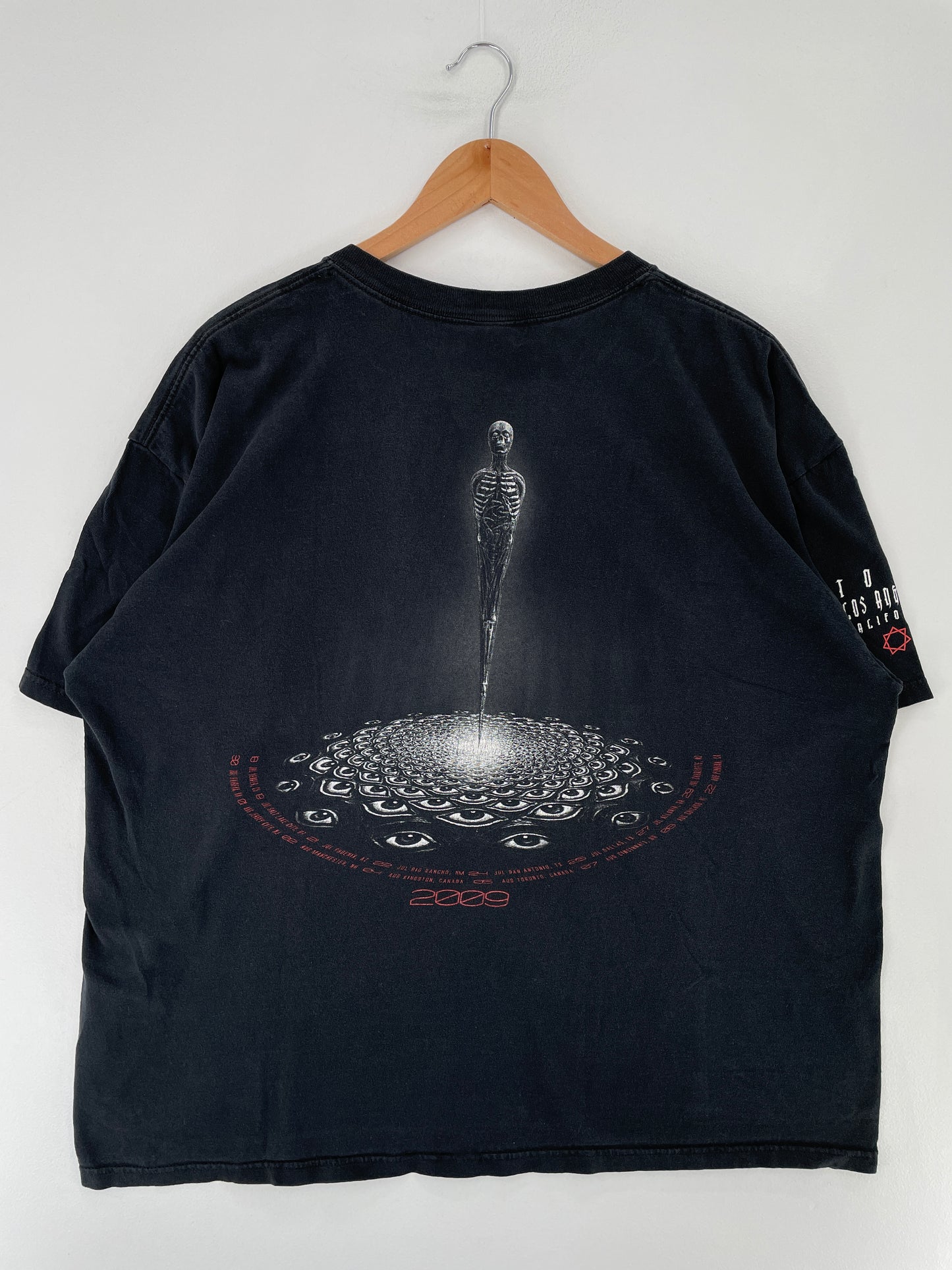 2009 TOOL Size XXL Vintage Music T-Shirt / E7975T