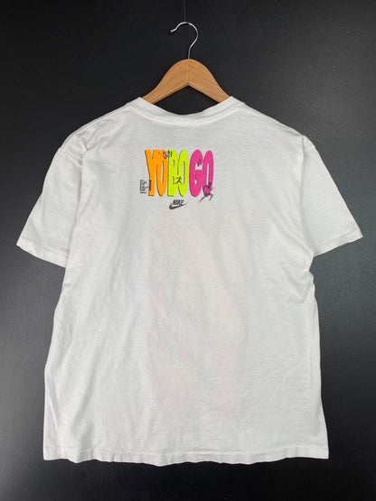 90’s NIKE SILVER TAG Made in USA Size M Vintage T-Shirt / E7410T