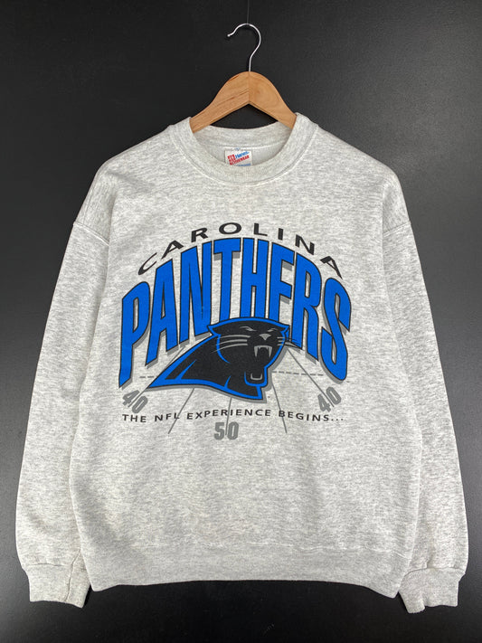 90's CAROLINA PANTHERS Size XL Vintage NFL Sweat-shirt / E2548S