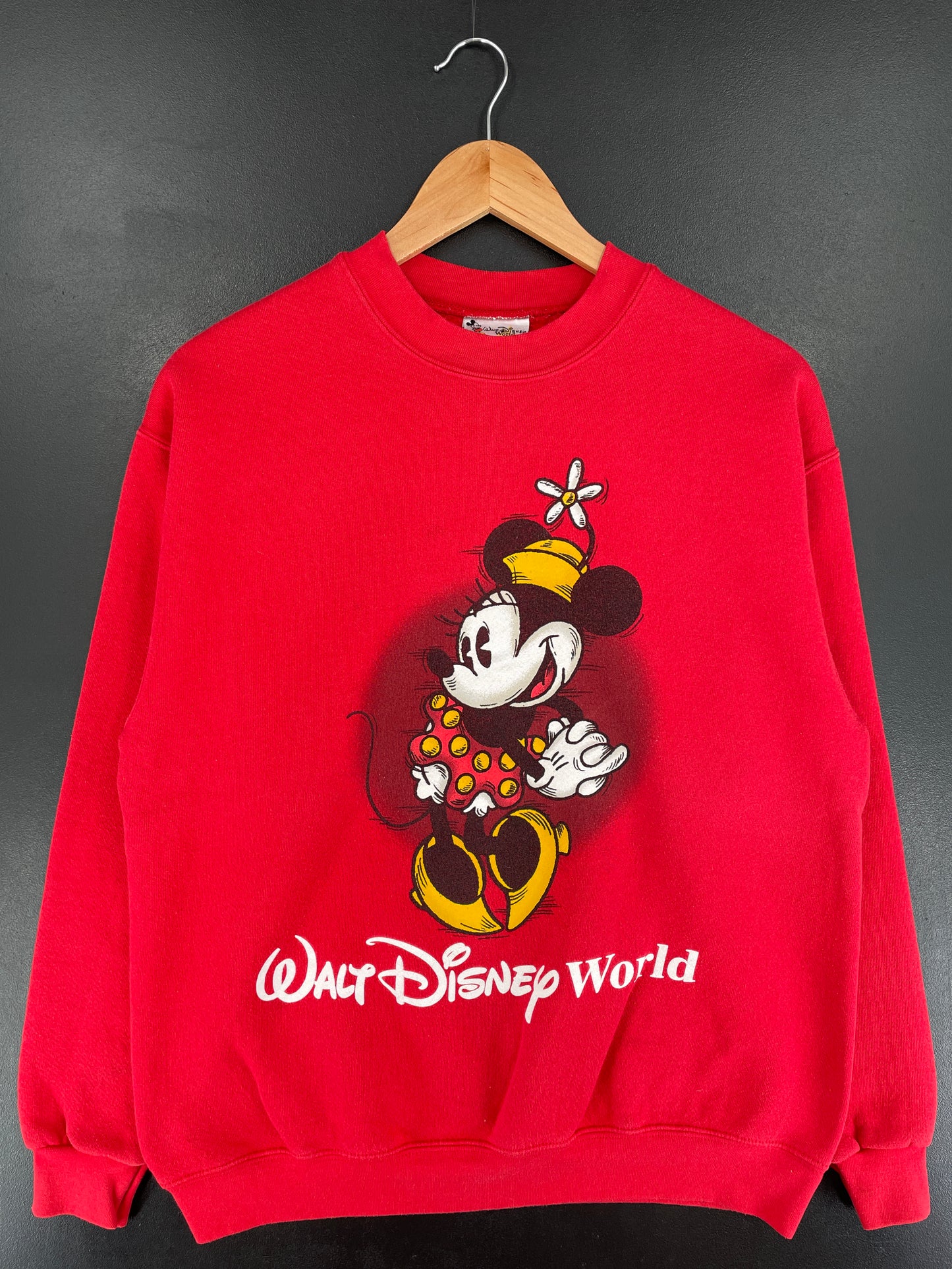 90's DISNYE MINNIE Made in USA Size M Vintage Sweat-shirt / F66S