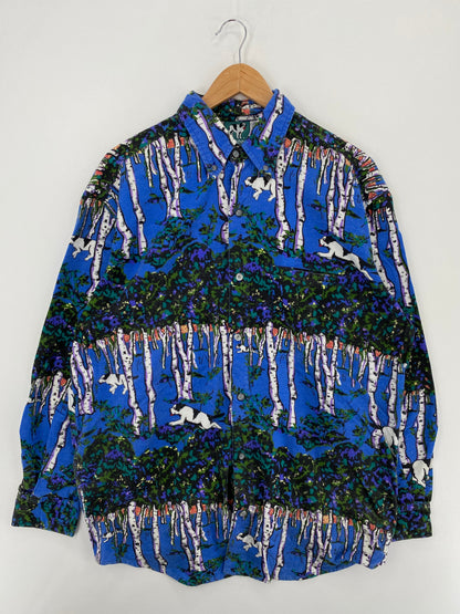 Vintage BIG DOGS Size M Vintage Button-Down Shirt / G2062B
