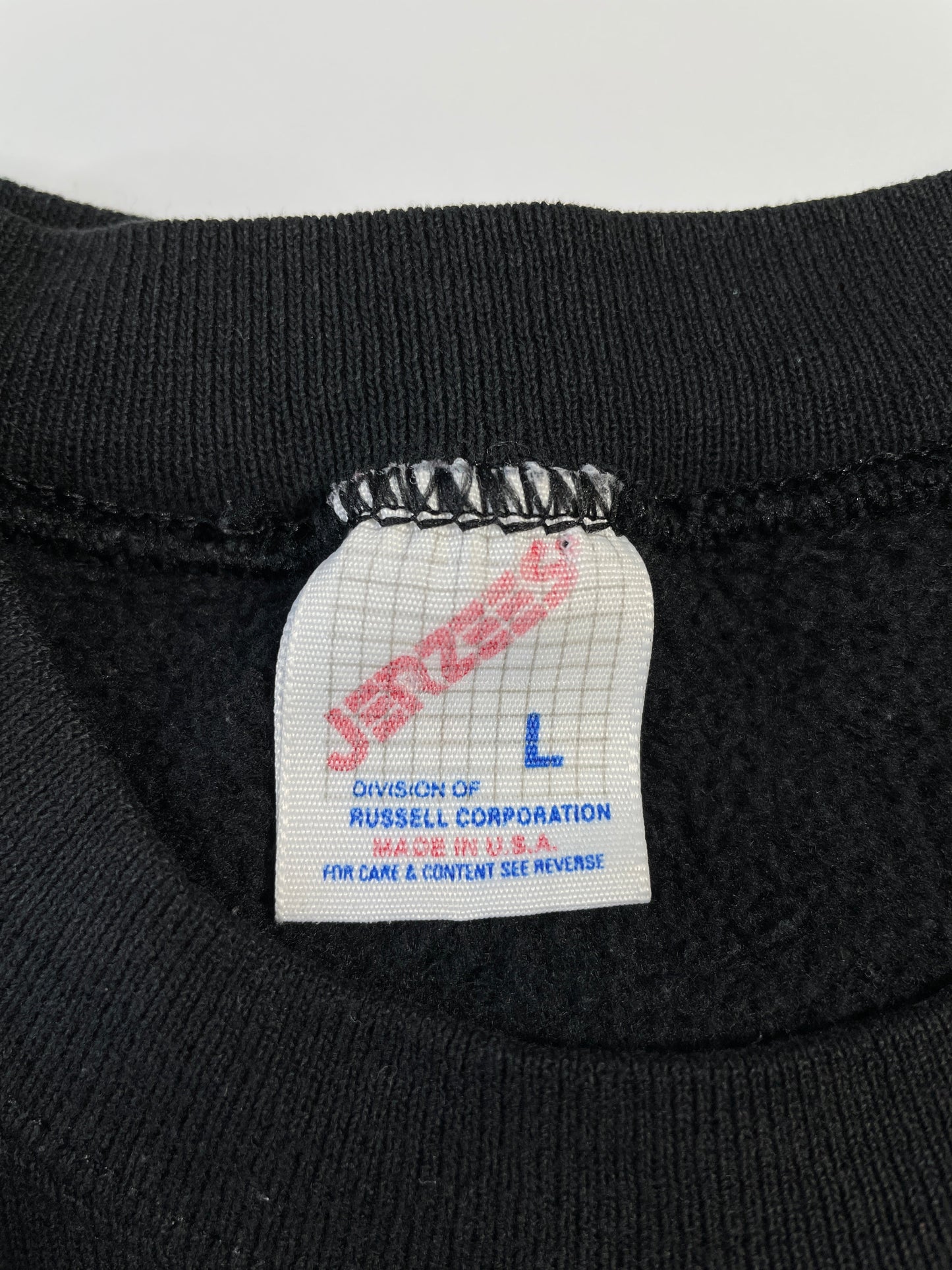 90's FORD MUSTANG Made in USA Size L Vintage Racing Sweat-Shirt / E9748S