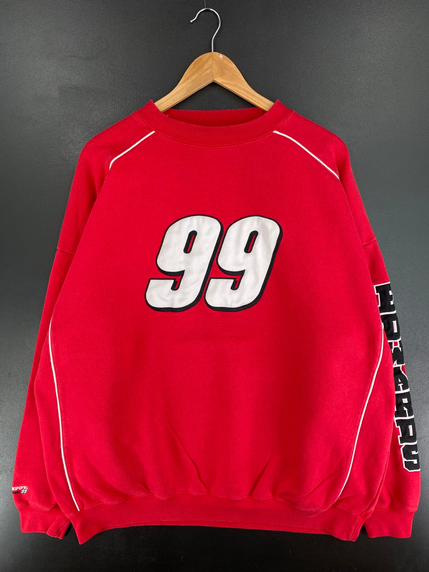 00' NASCAR EDWARDS Size XXXL Vintage Racing Sweat-shirt / E9162S
