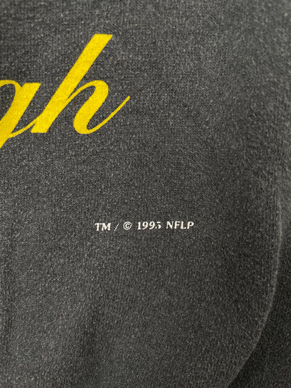1995 PITTSBURGH STEELERS Made in USA Size XL Vintage NFL Sweat-shirt / F4806S