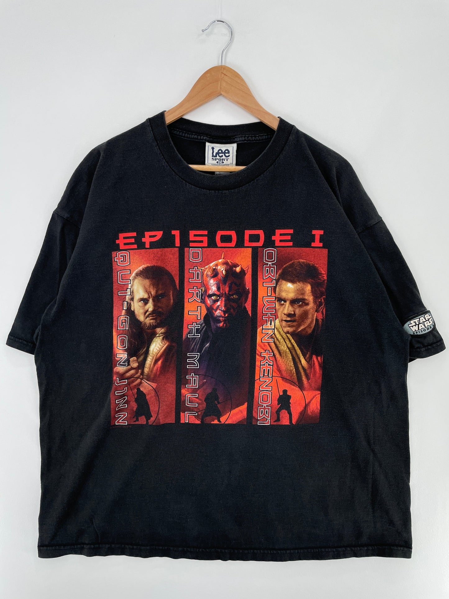 90’s DISNEY STAR WARS EPISODE I Size XXL T-Shirt / F733T