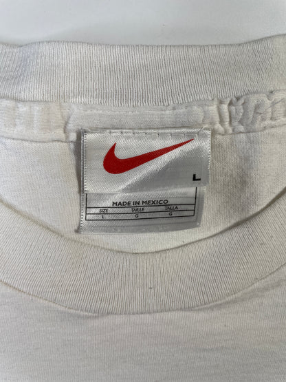 90's NIKE MINI SWOOSH Size L Vintage T-Shirt / G1015T