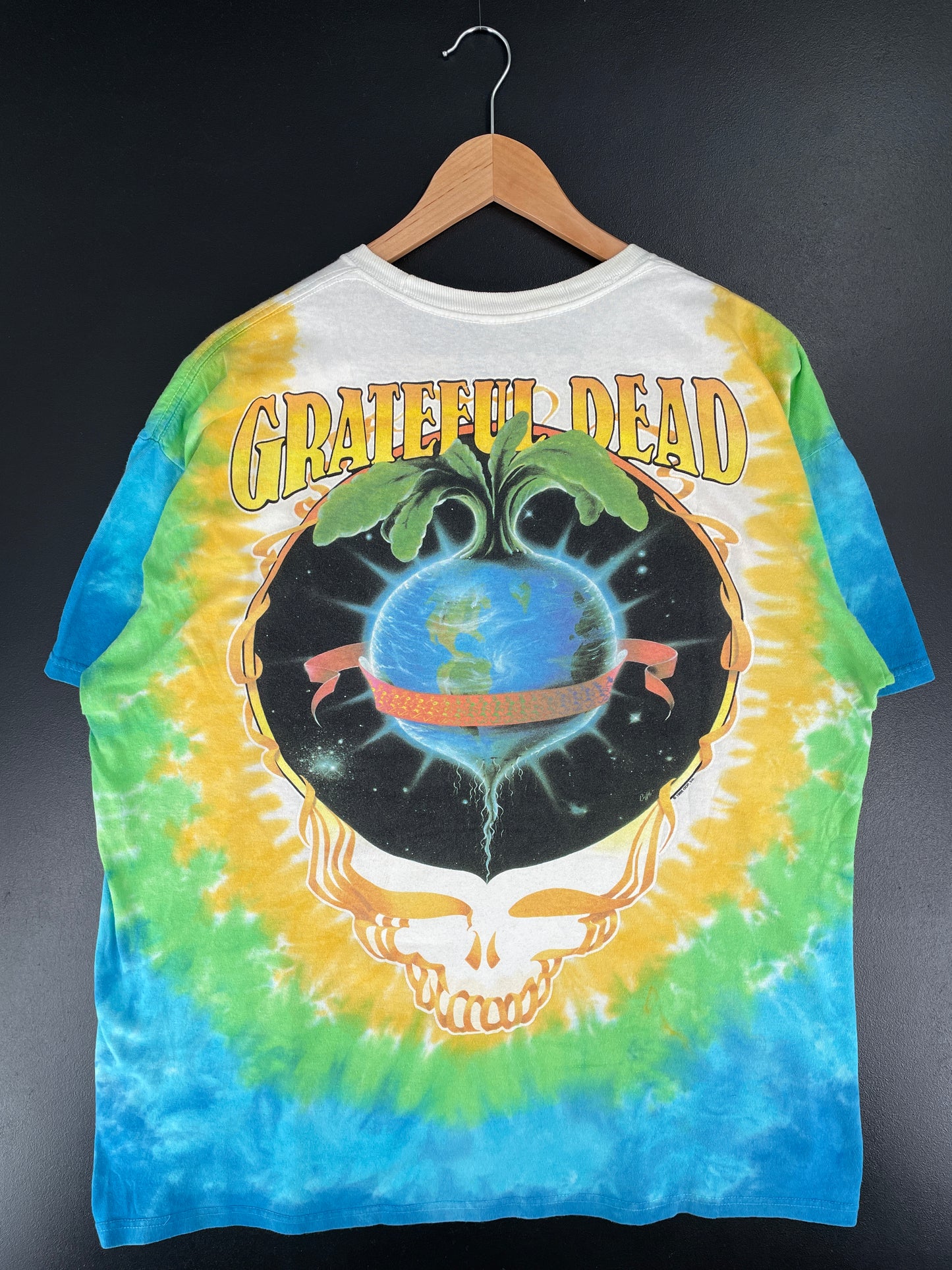 Vintage LIQUID BLUE x GRATEFUL DEAD Size XL Vintage Music T-shirt / E7036T