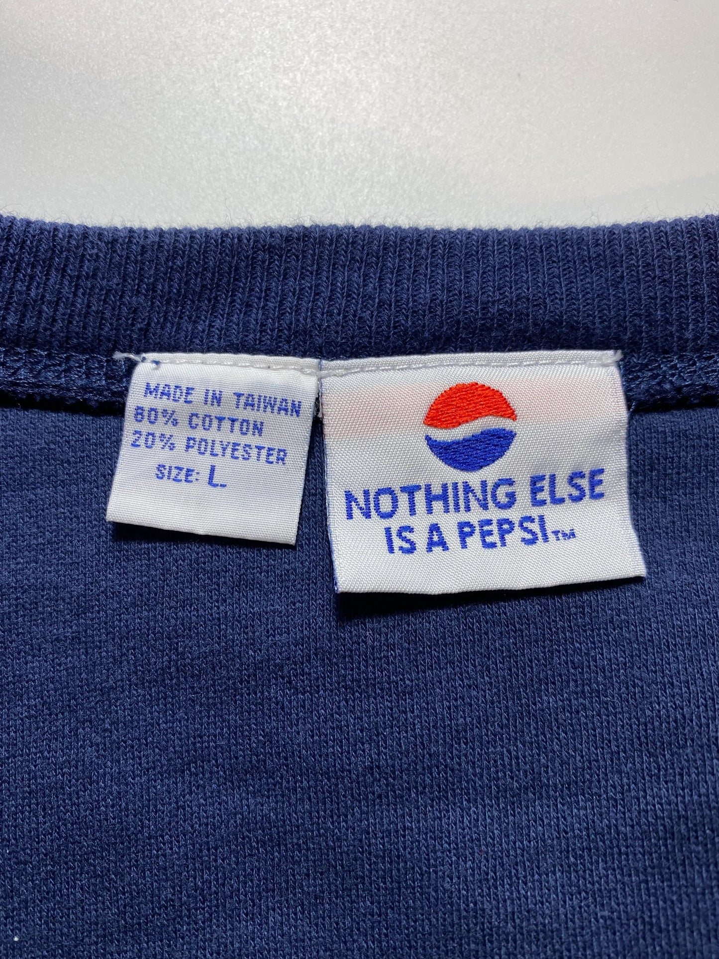 Vintage PEPSI Size L Fleece Sweat-shirt / F1272S