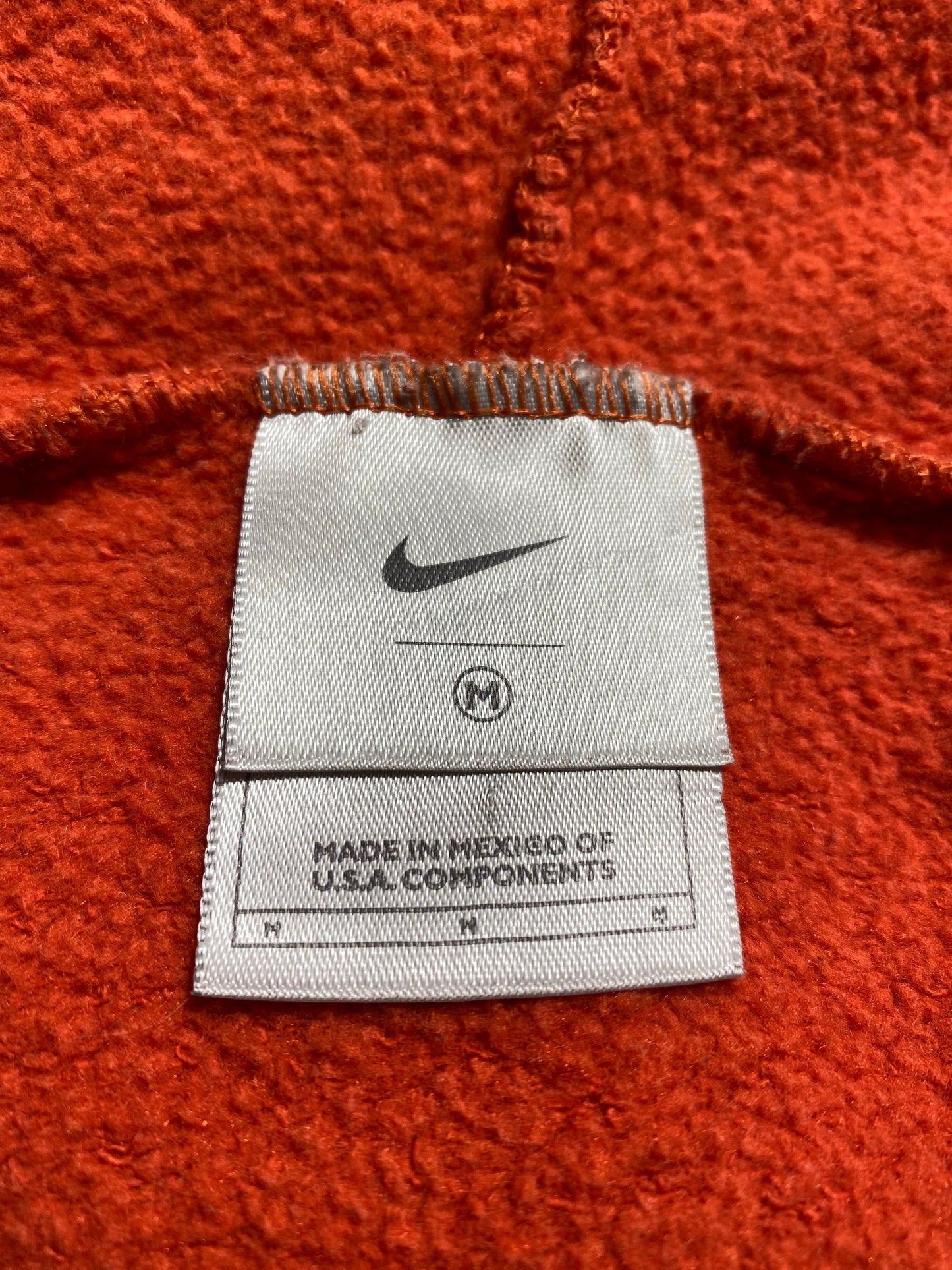 90’s NIKE CENTER SWOOSH Size M Vintage Hoodie Sweat-Shirt / F1061S
