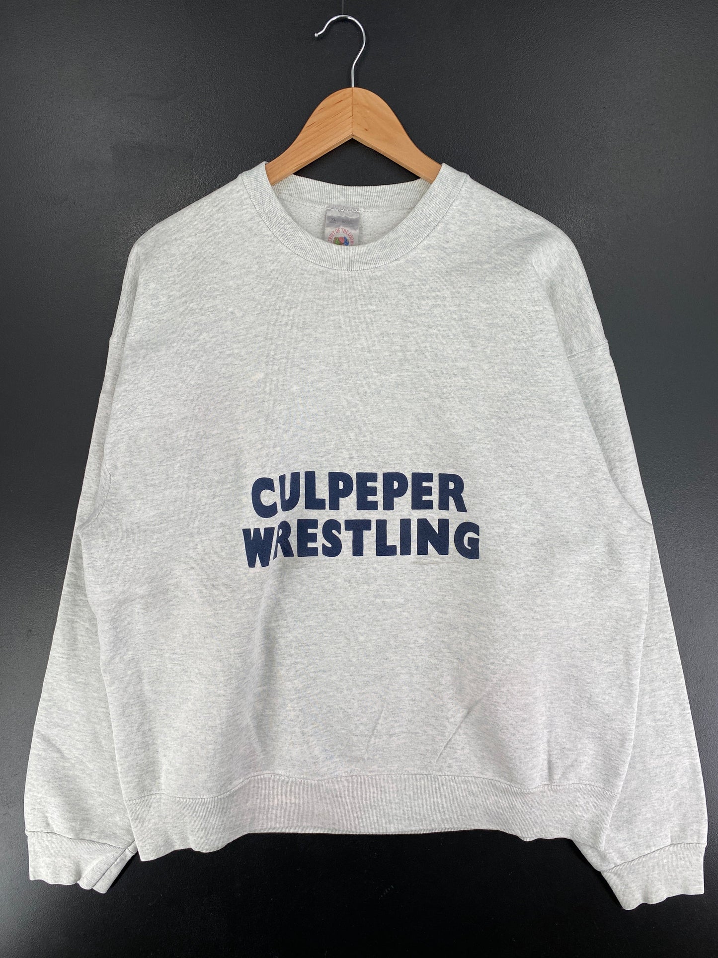 90's CULPEPER WRESTLING Made in USASize XL Vintage Sweat-Shirt / F8237S
