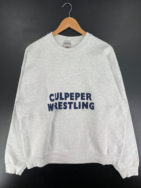 90's CULPEPER WRESTLING Made in USASize XL Vintage Sweat-Shirt / F8237S