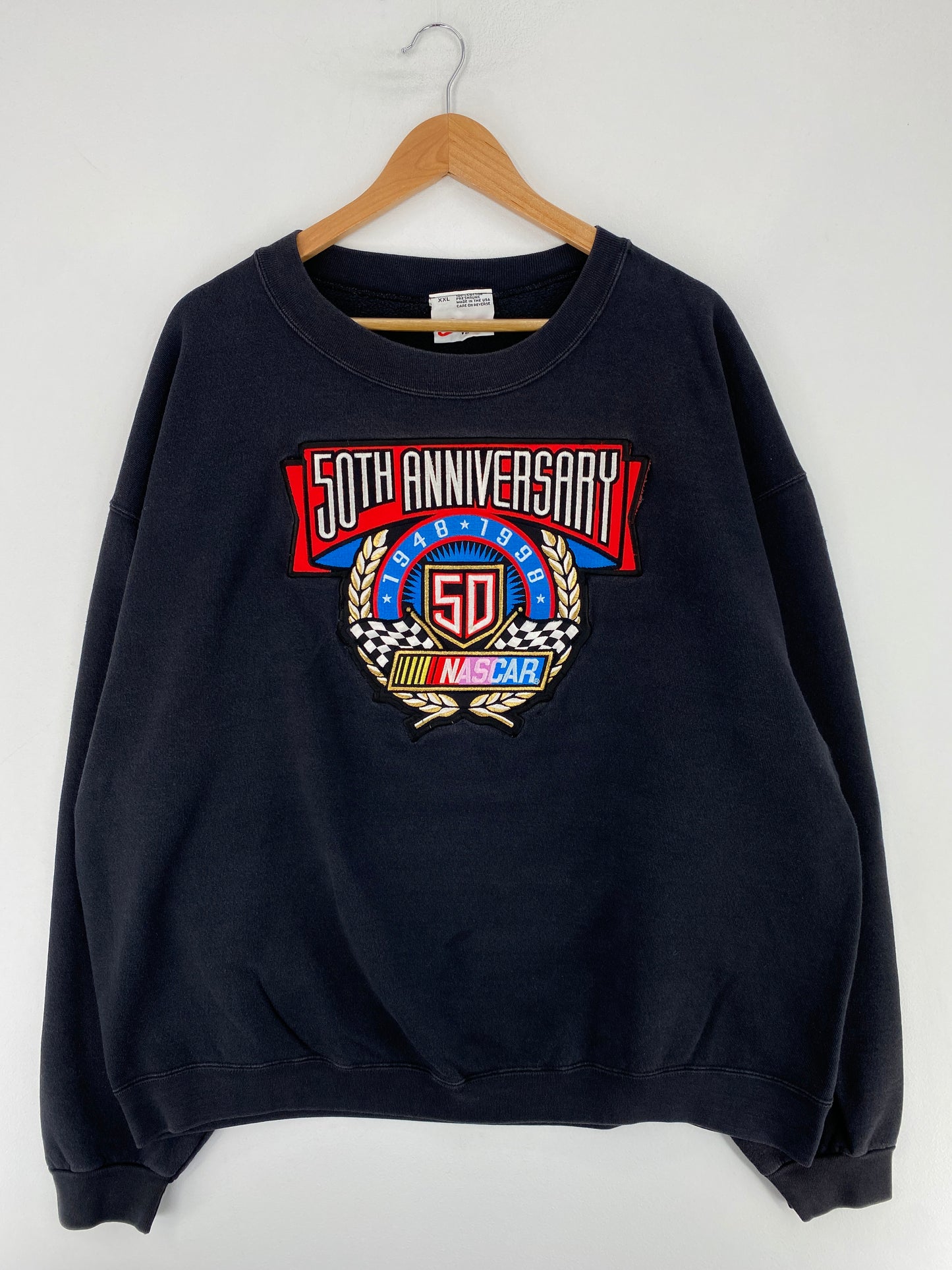 1998 NASCAR 50TH ANNIVERSARY Size XXL Vintage Racing Sweat-shirt / E9167S