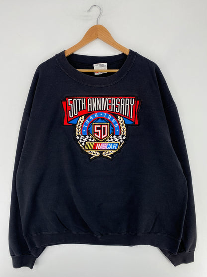 1998 NASCAR 50TH ANNIVERSARY Size XXL Vintage Racing Sweat-shirt / E9167S