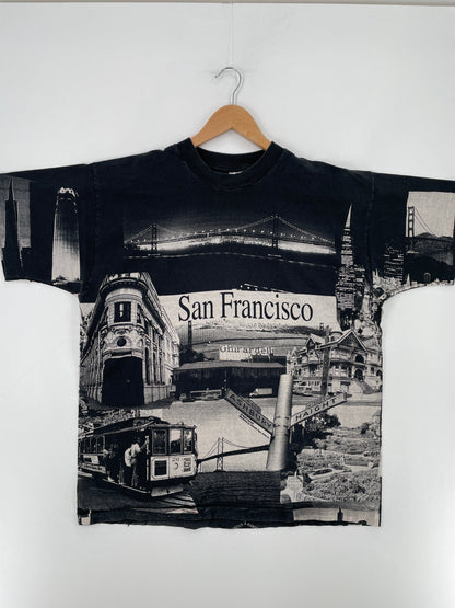 90's SAN FRANCISCO Made in USA Size XL Vintage T-Shirt / F1927T