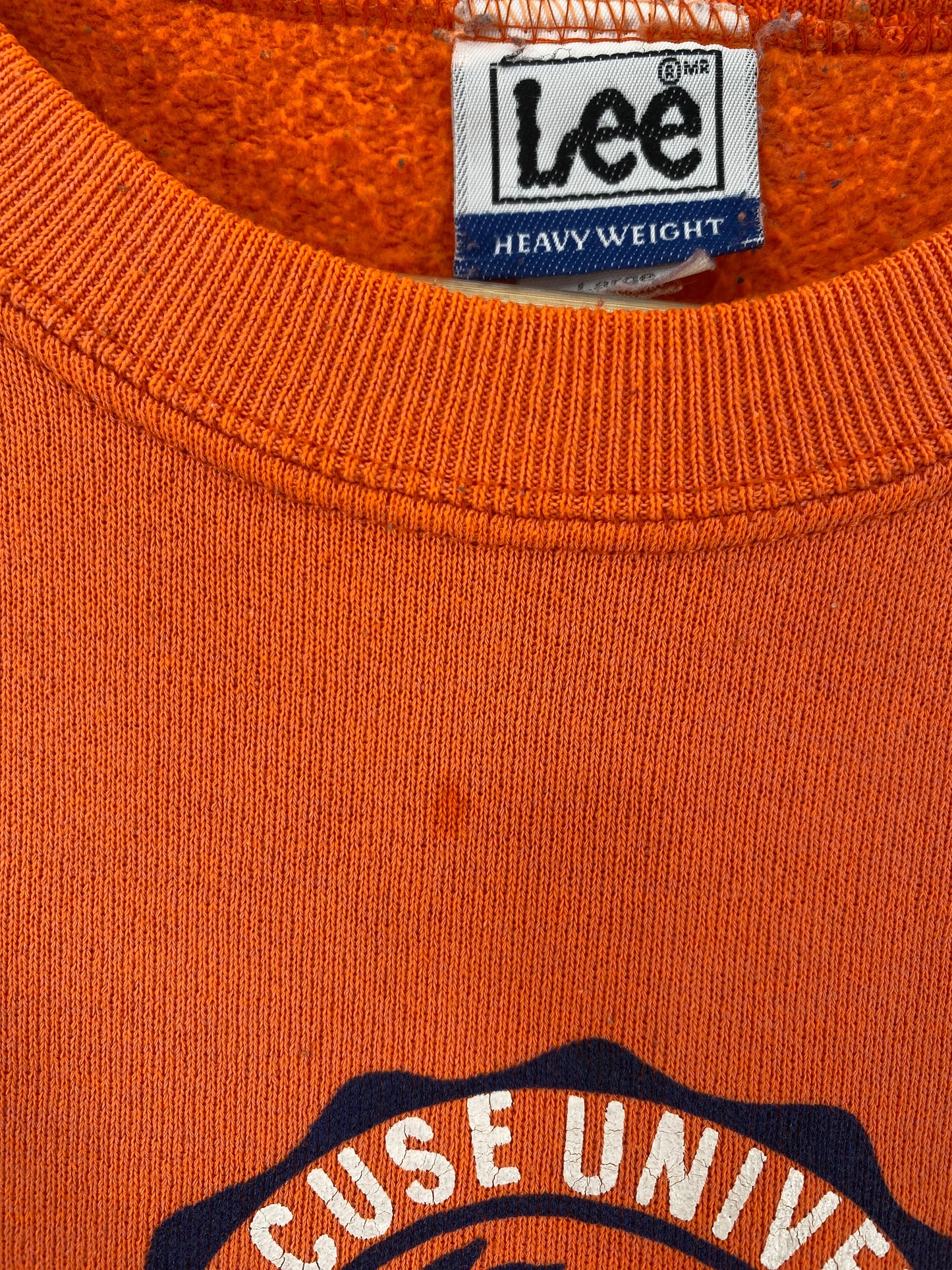 90’s SYRACUSE UNIVERSITY Made in USA Size L Vintage College Sweat-shirt / F4168S