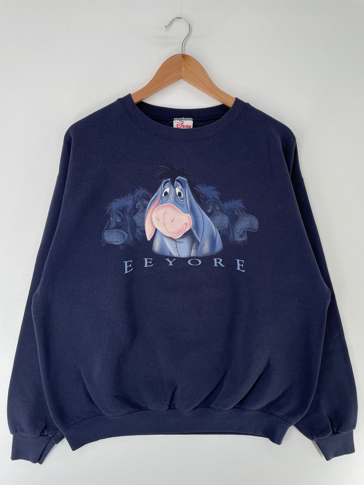 00' DISNEY EEYORE Made in USA Size L Vintage Sweat-shirt / E8408S
