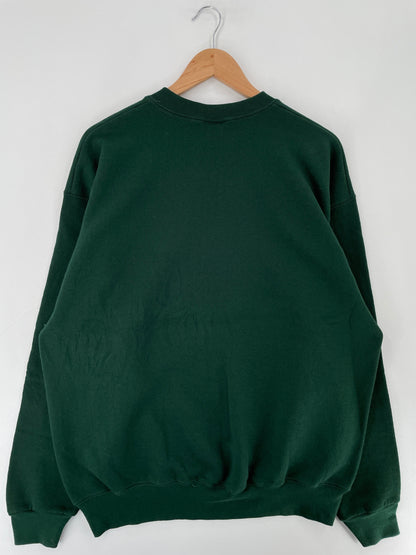 1997 GREEN BAY PACKERS Made in USA Size XL Vintage NFL Sweat-Shirt / F3649S