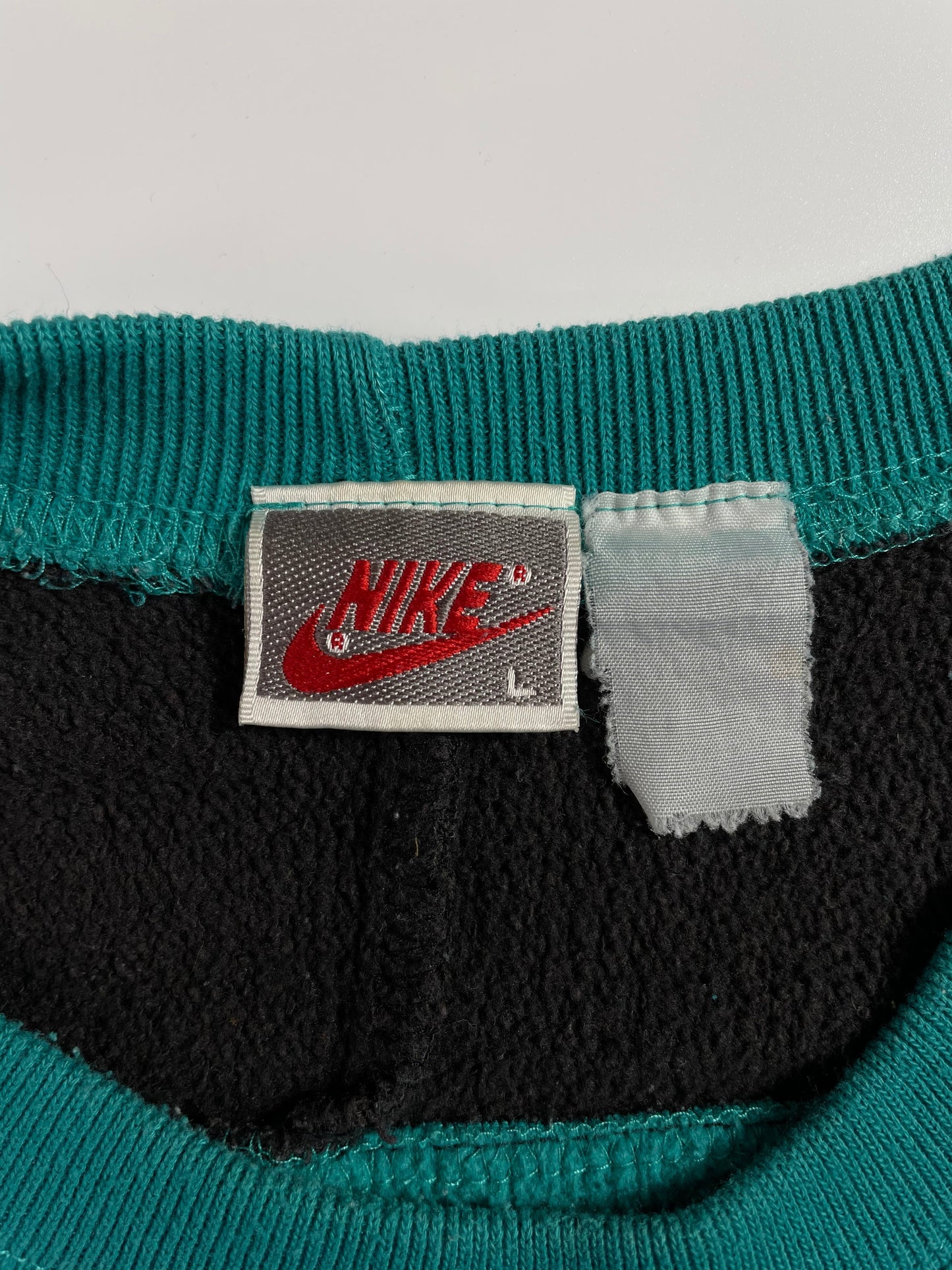 90's NIKE Silver Tag Size L Vintage Sweat-shirt / F7568S